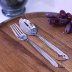 قاشق چنگال استیل برند ناب استیل مدل پالرمو ساده