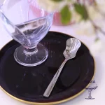 قاشق بستنی خوری مدل فلورانس ساده برند ناب استیل