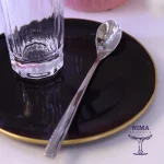 قاشق شربت خوری فلورانس ساده برند ناب استیل
