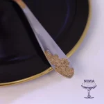 چنگال میوه خوری امپریال طلایی - Image 2