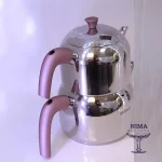 کتری قوری استیل رزگلد برند کاراجا ترکیه