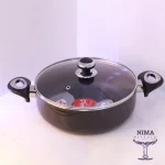 قابلمه کوتاه گرانیتی برند زرساب مدل گرانیتا مدادی - Image 3