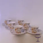 ست 6 عددی قهوه خوری ترک برند Kitart ترکیه