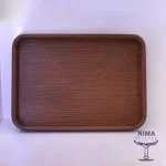 سینی چوبی مستطیل چوب بلوط