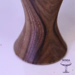 گلدان ساغر چوب گردو - Image 4