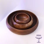 کاسه انجیری چوب گردو